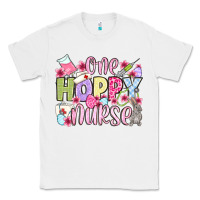 White Easter Day One hoppy Nurse Classic Tee - OliviaCreatesArt