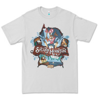 Dove Grey Splash Mountain Premium Tee - artisFamous