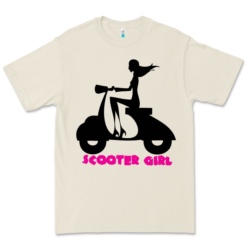Scooter Girl Premium Tee by artisFamous | Teevron