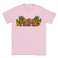 Bubblegum Pink Cactus Leopard Sunflower Mama and Mini Set Classic Tee - Jasminsmagicworld