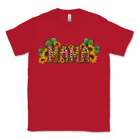 Red Cactus Leopard Sunflower Mama and Mini Set Classic Tee - Jasminsmagicworld