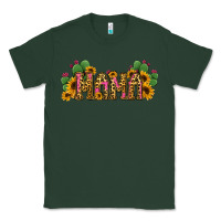 Sports Green Cactus Leopard Sunflower Mama and Mini Set Classic Tee - Jasminsmagicworld