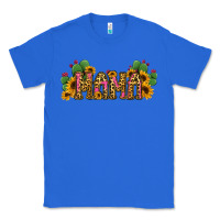 True Royal Cactus Leopard Sunflower Mama and Mini Set Classic Tee - Jasminsmagicworld