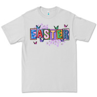 Dove Grey easter with leopard Premium Tee - FaDigitalArtStudio