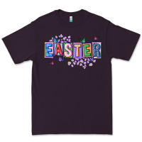 Plum easter with leopard Premium Tee - FaDigitalArtStudio