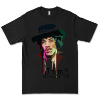 Black jimi hendrix Premium Tee - artisFamous