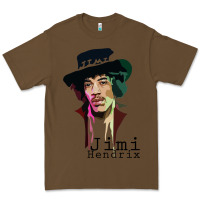 Cacao jimi hendrix Premium Tee - artisFamous