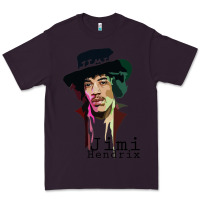 Plum jimi hendrix Premium Tee - artisFamous