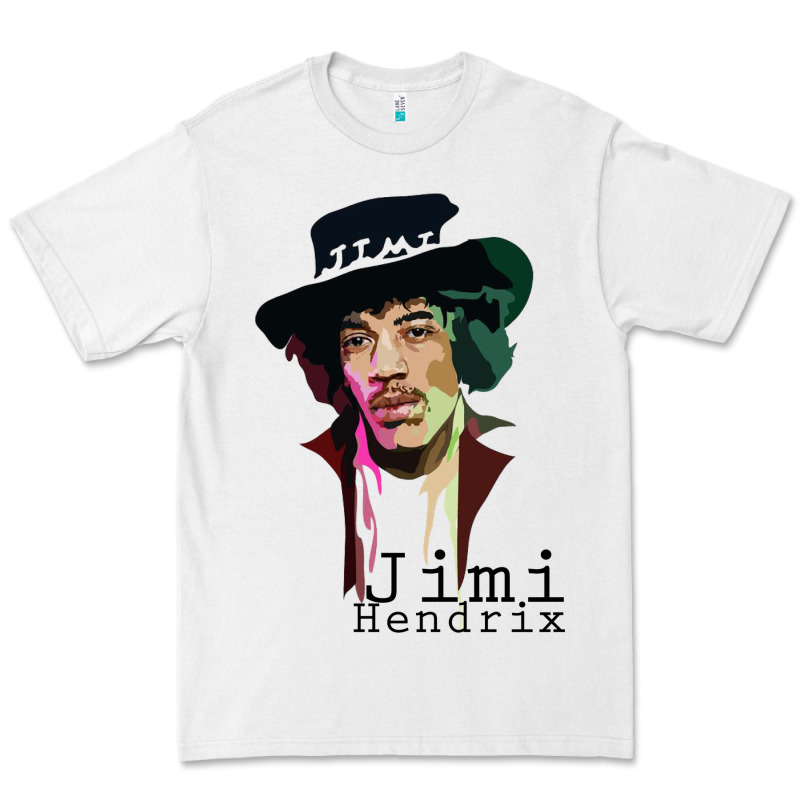 Jimi Hendrix Premium Tee by artisFamous | Teevron