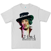 Dove Grey jimi hendrix Premium Tee - artisFamous