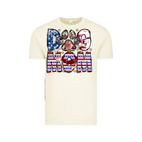 American Dog Mom Vintage Tee | Teevron