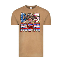 Vintage Camel American Dog Mom Vintage Tee - CowhideDigitalArt