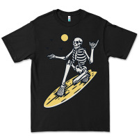 Black Surfing Premium Tee - artisFamous