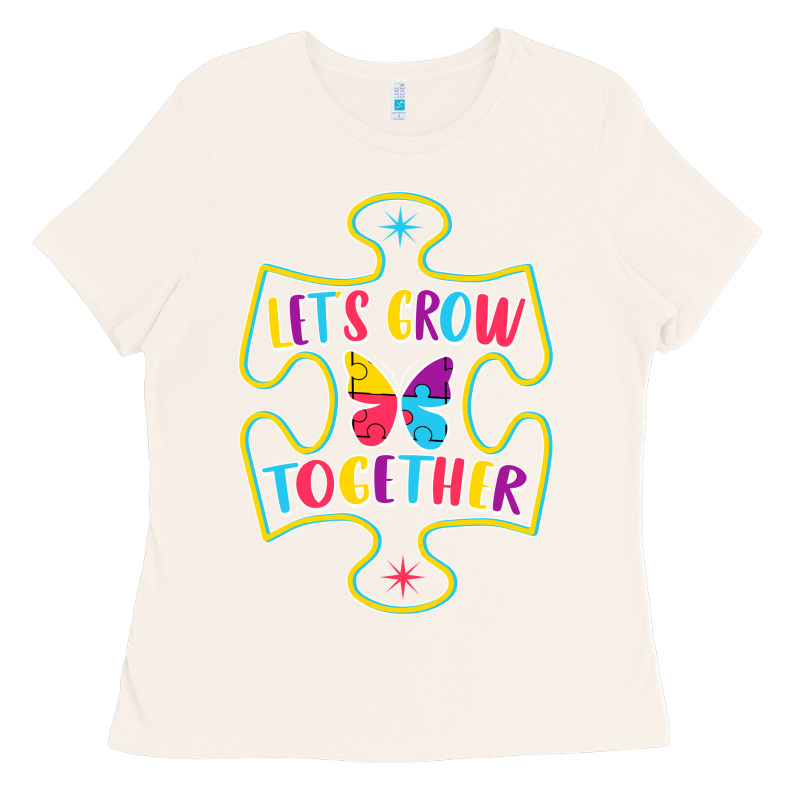 Let S Grow Together Ladies Tee by CowhideDigitalArt | Teevron