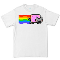 White Nyan Cat Premium Tee - artisFamous