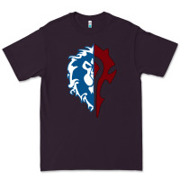 Plum WORLD OF WARCRAFT MISTS OF PANDARIA HORDE Premium Tee - artisFamous