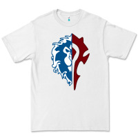 White WORLD OF WARCRAFT MISTS OF PANDARIA HORDE Premium Tee - artisFamous