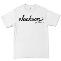 White JACKSON GUITAR Premium Tee - artisFamous