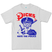 Dove Grey Dicks Hate The Police Premium Tee - artisFamous