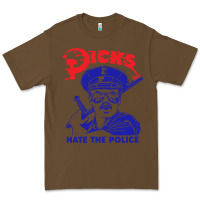 Cacao Dicks Hate The Police Premium Tee - artisFamous