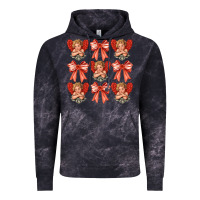 Cloud Black Valentines Eros and bow Vintage Hoodie - CowhideDigitalArt
