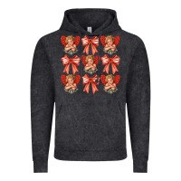 Vintage Black Valentines Eros and bow Vintage Hoodie - CowhideDigitalArt