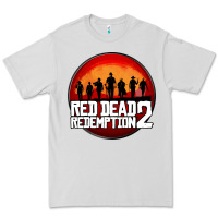 Dove Grey Red Dead Redemption 2 Red Moon Cowboy Premium Tee - artisFamous
