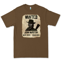 Cacao Red Dead Redemption 2 Red Moon Cowboy wanted john marston Premium Tee - artisFamous