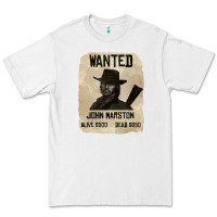 White Red Dead Redemption 2 Red Moon Cowboy wanted john marston Premium Tee - artisFamous