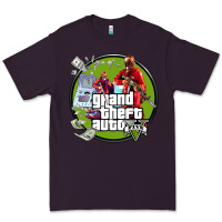 Plum Grand Theft Auto Premium Tee - artisFamous