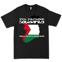 Black irish palestinian solidarity Premium Tee - artisFamous