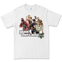 White Grand Theft Auto Premium Tee - artisFamous