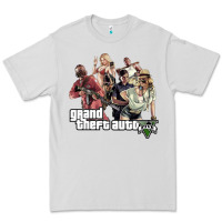 Dove Grey Grand Theft Auto Premium Tee - artisFamous