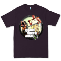 Plum Grand Theft Auto Premium Tee - artisFamous