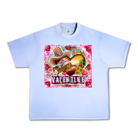 Grape Ice Be Mine Valentine Urban Heavy Tee - CowhideDigitalArt
