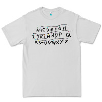 Dove Grey stranger alphabets funny Premium Tee - artisFamous