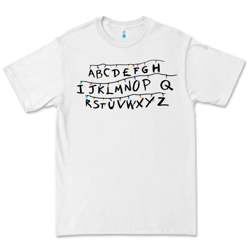 Stranger Alphabets Funny Premium Tee by artisFamous | Teevron