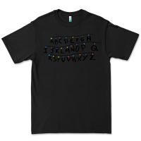 Black stranger alphabets funny Premium Tee - artisFamous