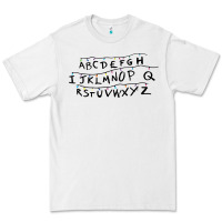 White stranger alphabets funny Premium Tee - artisFamous