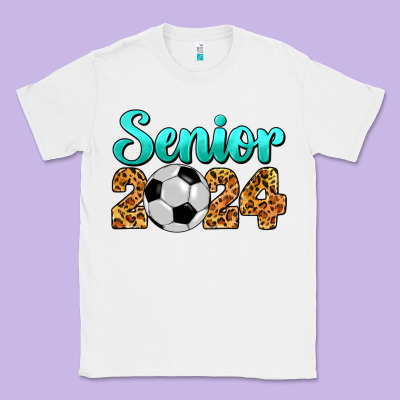 Soccer Senior 2024 Classic Tee Designed By Barkaloodesign