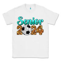White soccer senior 2024 Classic Tee - BarkalooDesign