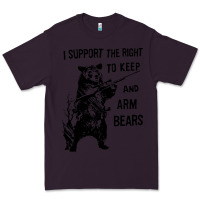 Plum bear arms 2nd amendment funny hunting Premium Tee - artisFamous