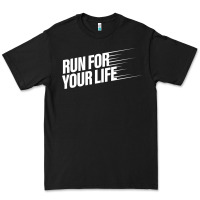 Black run for your life Premium Tee - artisFamous