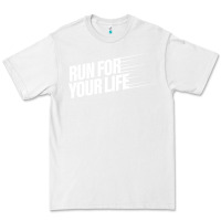 White run for your life Premium Tee - artisFamous