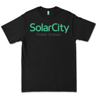 Black SolarCity Premium Tee - artisFamous