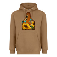 Toasted Coconut cowtag Heavyweight Hoodie - Jasminsmagicworld