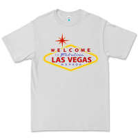 Dove Grey Welcome to Fabulous Las Vegas Nevada Premium Tee - artisFamous