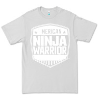 Dove Grey american ninja warrior Premium Tee - artisFamous