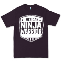 Plum american ninja warrior Premium Tee - artisFamous
