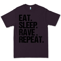 Plum eat sleep rave repeat Premium Tee - artisFamous